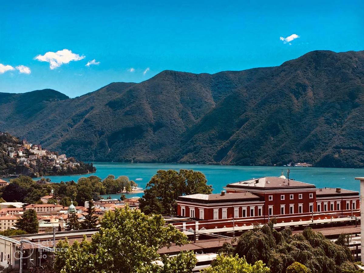 Lakeview Panorama Penthouse With Washer & Dryer Lugano Exteriér fotografie
