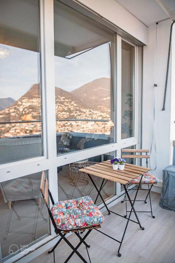 Lakeview Panorama Penthouse With Washer & Dryer Lugano Exteriér fotografie